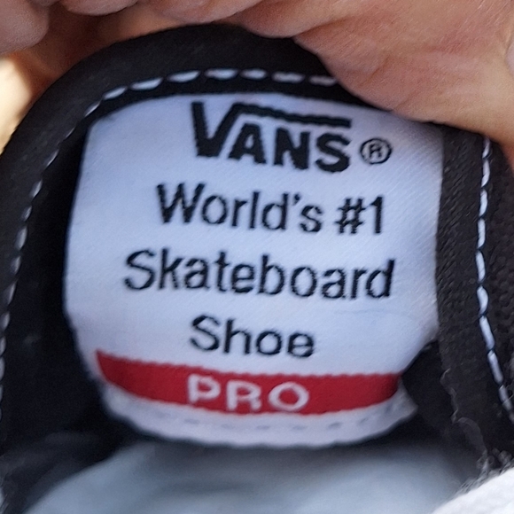 Vans Men's Black and White Polka Dot Shoes Baker Dollin 12 - Picture 10 of 14